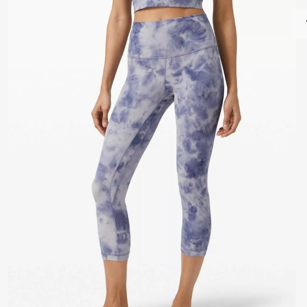 Lululemon Align HR 21” Diamond Dye Iced Iris Peri